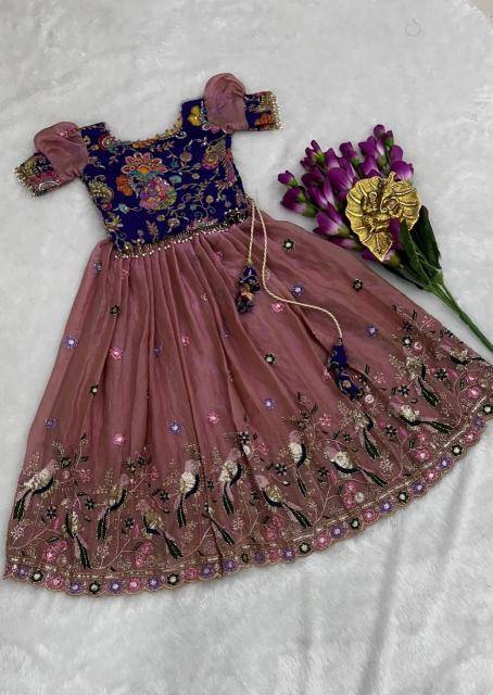 kids lehenga frendy silk Children clothing market in Hyderabad